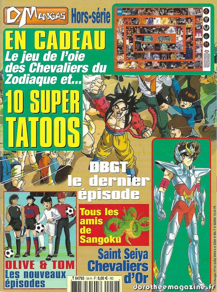 D.mangas hors série n°54