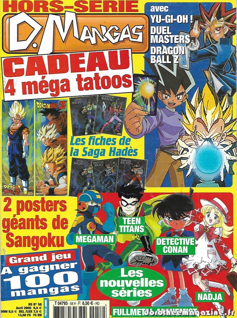 D.mangas hors série n°58